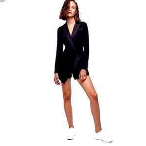 Tuxedo romper